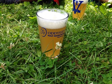 Beer at Oddyssey Marathon